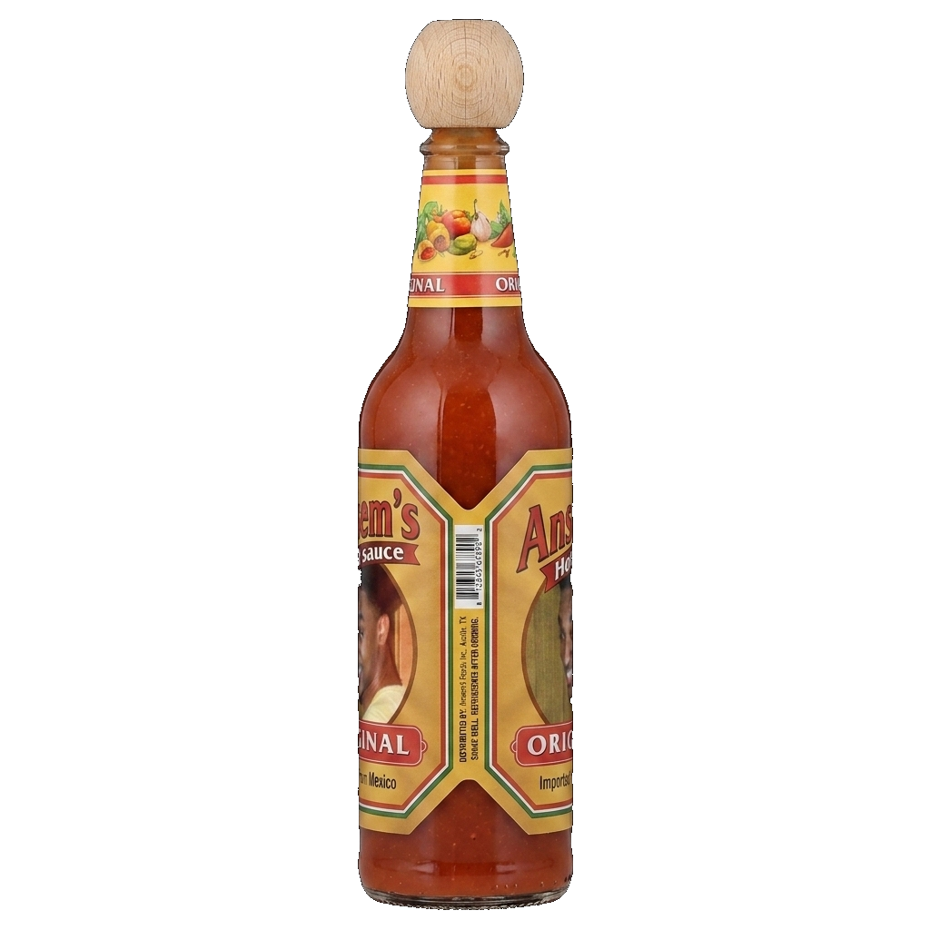 Ansem's Hot Sauce - Side View